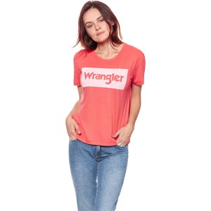 T-shirt Wrangler w stylu casual