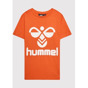 Czerwona koszulka dziecięca Hummel dla chłopców