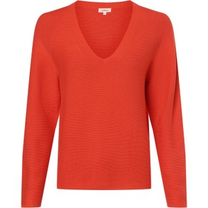 Czerwony sweter S.Oliver z bawełny