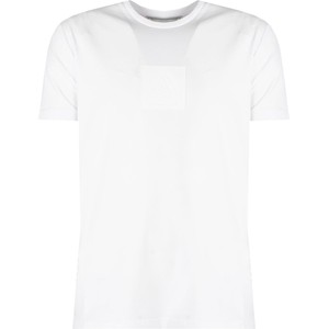 T-shirt Iceberg w sportowym stylu z tkaniny z krótkim rękawem