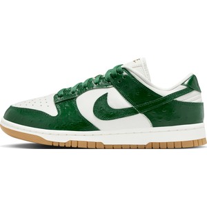 Zielone buty sportowe Nike z płaską podeszwą