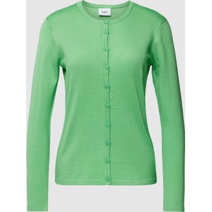 Zielony sweter Saint Tropez w stylu casual
