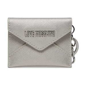 Srebrny portfel Love Moschino