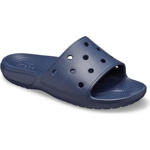 Niebieskie klapki Crocs w stylu casual