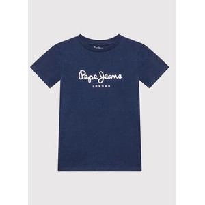 Granatowa koszulka dziecięca Pepe Jeans dla chłopców