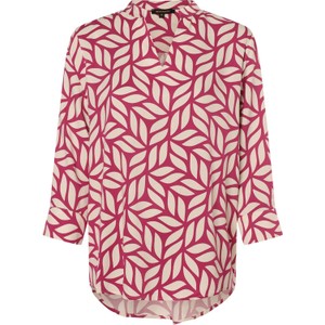 Bluzka More & More z dekoltem w kształcie litery v w stylu casual