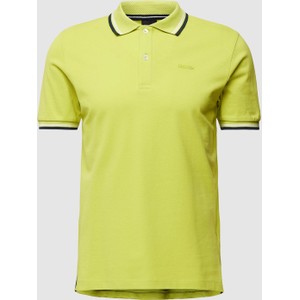 Żółta koszulka polo Geox w stylu casual