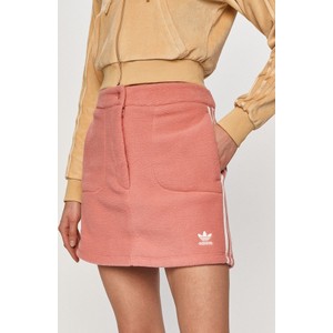 Różowa spódnica Adidas Originals w stylu casual