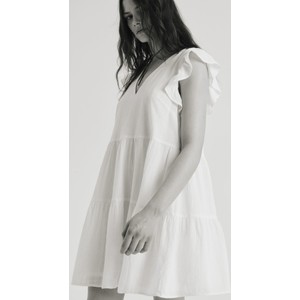 Sukienka H & M mini w stylu casual z tkaniny