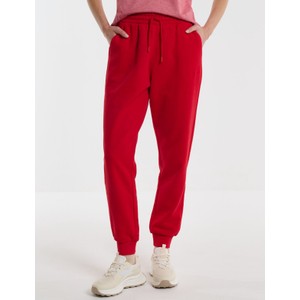 Czerwone spodnie sportowe Big Star z dresówki