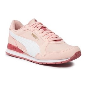 Różowe buty sportowe dziecięce Puma dla dziewczynek sznurowane