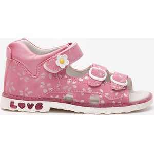 Różowe buty dziecięce letnie Zapatos