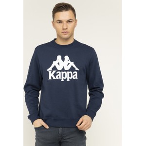 Granatowa bluza Kappa z nadrukiem