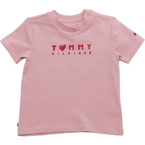 Bluzka dziecięca Tommy Hilfiger dla dziewczynek z bawełny