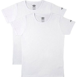 Umbro bawełniany biały t-shirt męski 2-pack, Kolor biały, Rozmiar S, Umbro