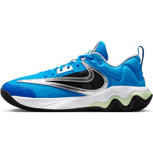 Niebieskie buty sportowe Nike w sportowym stylu sznurowane