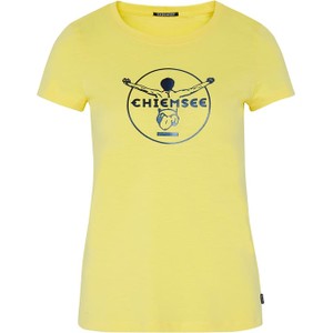 T-shirt Chiemsee z krótkim rękawem z okrągłym dekoltem w młodzieżowym stylu