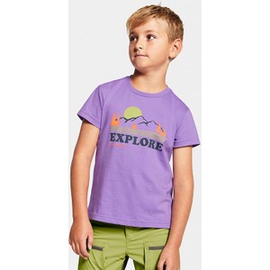 Koszulka dziecięca Didriksons dla chłopców z bawełny