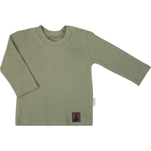 Zielona koszulka dziecięca 5.10.15 dla chłopców z bawełny