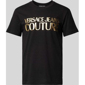 T-shirt Versace Jeans z krótkim rękawem z bawełny