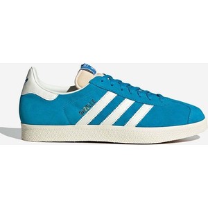 Niebieskie buty sportowe Adidas Originals z płaską podeszwą
