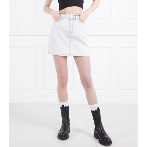 Spódnica Calvin Klein z bawełny mini w stylu casual