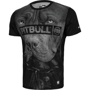 Czarny t-shirt Pitbull West Coast