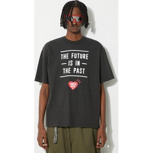 T-shirt Human Made z nadrukiem z bawełny w młodzieżowym stylu