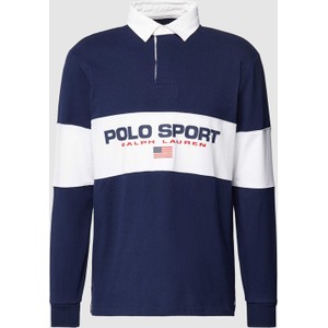 Koszulka z długim rękawem Polo Sport z długim rękawem z bawełny w młodzieżowym stylu