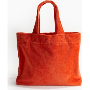 Pomarańczowa torebka H & M duża na ramię