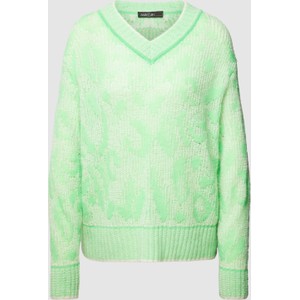 Zielony sweter Marc Cain z wełny