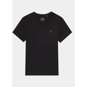 Czarna koszulka dziecięca 4F