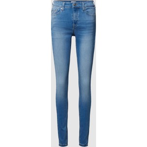 Niebieskie jeansy Tommy Jeans z bawełny w street stylu