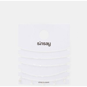 Sinsay - Bransoletka 5 pack - srebrny
