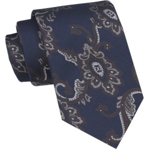 Granatowy krawat Chattier