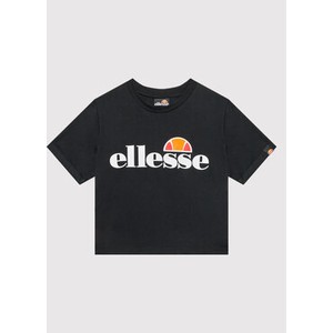 Czarna koszulka dziecięca Ellesse