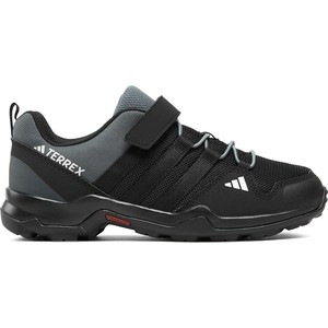 Czarne buty trekkingowe dziecięce Adidas Performance na rzepy
