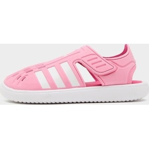 Różowe buty dziecięce letnie Adidas Sportswear na rzepy