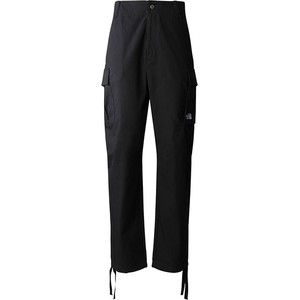Czarne spodnie The North Face w sportowym stylu z bawełny