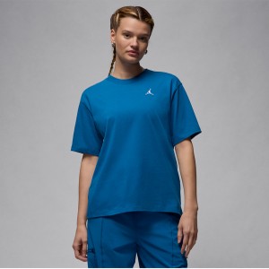T-shirt Jordan w stylu casual z krótkim rękawem z okrągłym dekoltem
