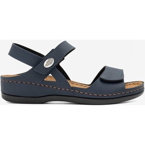 Granatowe sandały Inblu w stylu casual