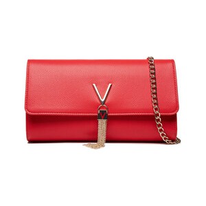 Czerwona torebka Valentino na ramię matowa