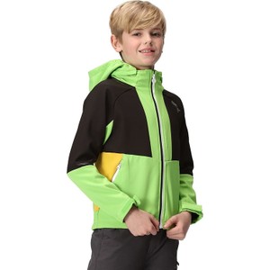 Zielona kurtka dziecięca Regatta dla chłopców