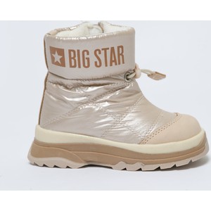 Buty dziecięce zimowe Big Star dla dziewczynek na zamek
