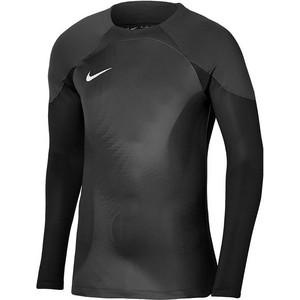 Czarna koszulka z długim rękawem Nike z dzianiny w sportowym stylu