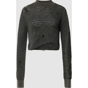 Czarny sweter Review z bawełny