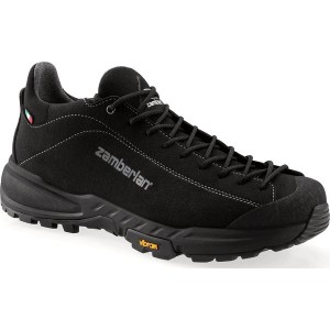 Czarne buty trekkingowe Zamberlan z zamszu