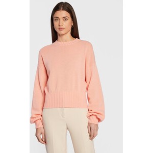 Różowy sweter United Colors Of Benetton w stylu casual