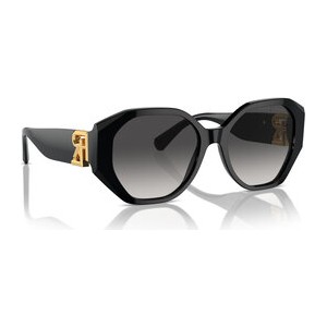 Czarne okulary damskie Ralph Lauren