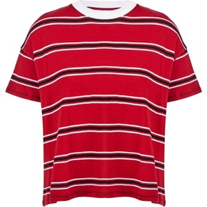 T-shirt Tommy Hilfiger w stylu casual z okrągłym dekoltem z krótkim rękawem